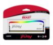 Obrázek DIMM DDR4 16GB 3600MT/s CL18 KINGSTON FURY Beast White RGB SE