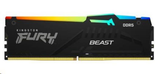 Obrázek DIMM DDR5 32GB 6000MT/s CL36 (Kit of 2) KINGSTON FURY Beast RGB EXPO