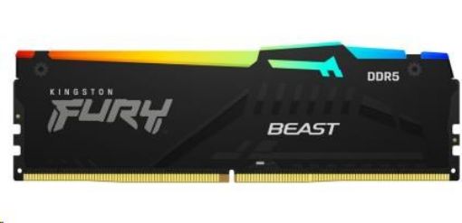 Obrázek DIMM DDR5 16GB 6000MT/s CL36 KINGSTON FURY Beast RGB EXPO