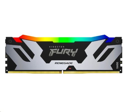 Obrázek DIMM DDR5 16GB 6400MT/s CL32 KINGSTON FURY Renegade RGB