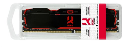 Obrázek DIMM DDR4 16GB 2666MHz CL16, DUAL CHANNEL KIT GOODRAM IRDM X BLACK