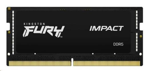 Obrázek SODIMM DDR5 64GB 4800MT/s CL38 (Kit of 2) KINGSTON FURY Impact