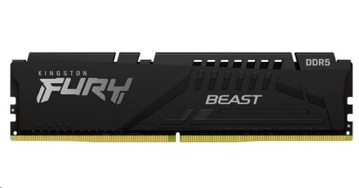 Obrázek DIMM DDR5 16GB 5200MT/s CL40 (Kit of 2) KINGSTON FURY Beast Black