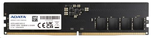 Obrázek DIMM DDR5 8GB 4800MHz CL40 ADATA , Bulk