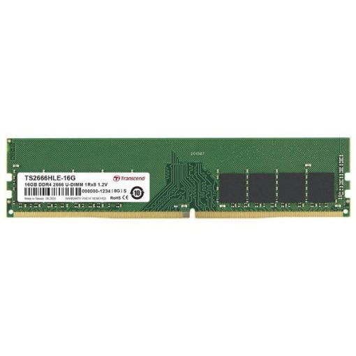 Obrázek DIMM DDR4 16GB 2666MHz TRANSCEND 1Rx8 2Gx8 CL19 1.2V