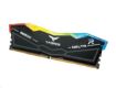 Obrázek DIMM DDR5 32GB 6400MHz, CL40, (KIT 2x16GB), T-FORCE DELTA RGB, black