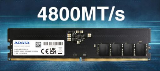 Obrázek DIMM DDR5 16GB 4800MHz CL40 ADATA , Bulk