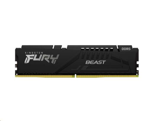 Obrázek DIMM DDR5 16GB 5200MT/s CL40 KINGSTON FURY Beast Black