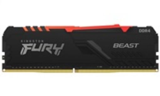 Obrázek DIMM DDR4 16GB 3733MT/s CL19 1Gx8 KINGSTON FURY Beast RGB