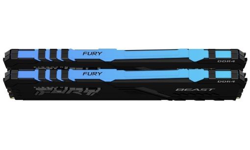 Obrázek DIMM DDR4 16GB 3600MT/s CL17 (Kit of 2) KINGSTON FURY Beast RGB