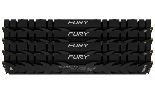 Obrázek DIMM DDR4 64GB 3600MT/s CL16 (Kit of 4) 1Gx8 KINGSTON FURY Renegade Black