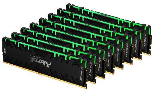 Obrázek DIMM DDR4 256GB 3200MT/s CL16 (Kit of 8) KINGSTON FURY Renegade RGB