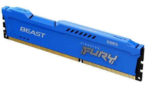 Obrázek DIMM DDR3 4GB 1866MT/s CL10 KINGSTON FURY Beast Blue