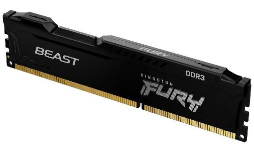 Obrázek DIMM DDR3 8GB 1600MT/s CL10 KINGSTON FURY Beast Black