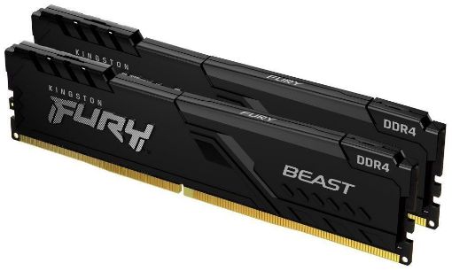 Obrázek DIMM DDR4 32GB 3200MT/s CL16 (Kit of 2) 1Gx8 KINGSTON FURY Beast Black