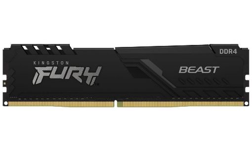 Obrázek DIMM DDR4 32GB 3200MT/s CL16 (Kit of 4) KINGSTON FURY Beast Black