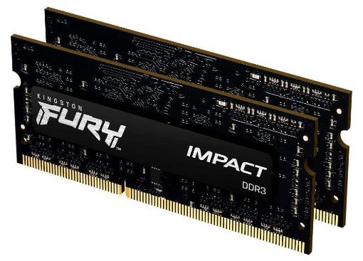 Obrázek SODIMM DDR3L 8GB 1866MT/s CL11 (Kit of 2) 1.35V KINGSTON FURY Impact