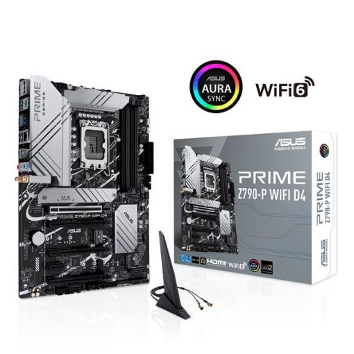 Obrázek ASUS MB Sc LGA1700 PRIME Z790-P WIFI DDR4, Intel Z790, 4xDDR4, 1xDP, 1xHDMI, WI-FI