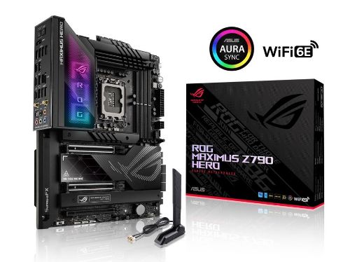 Obrázek ASUS MB Sc LGA1700 ROG MAXIMUS Z790 HERO, Intel Z790, 4xDDR5, 1xHDMI, WI-FI