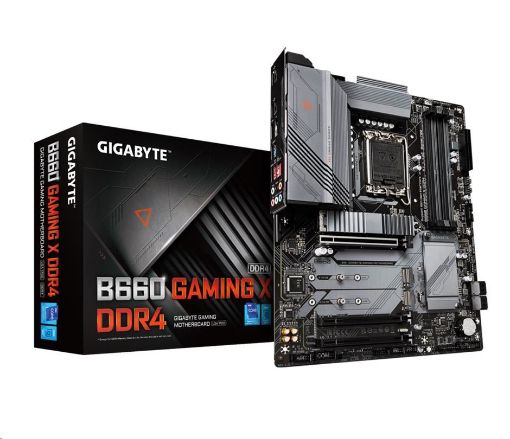 Obrázek GIGABYTE MB Sc LGA1700 B660 GAMING X DDR4, Intel B660, 4xDDR4, 1xDP, 1xHDMI