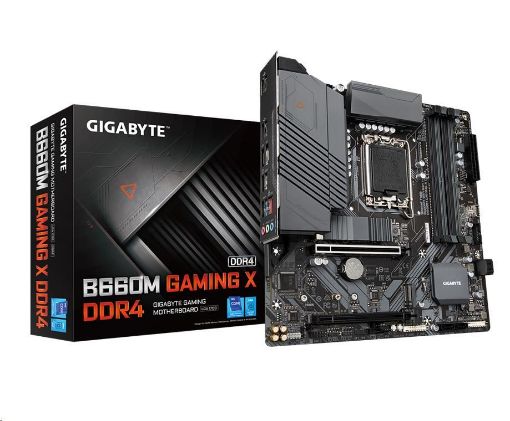 Obrázek GIGABYTE MB Sc LGA1700 B660M GAMING X DDR4, Intel B660, 4xDDR4, 1xDP, 1xHDMI, mATX