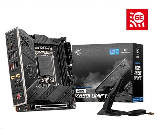 Obrázek MSI MB Sc LGA1700 MEG Z690I UNIFY, Intel Z690, 2xDDR5, 1xDP, 1xHDMI, WI-FI, mini-ITX