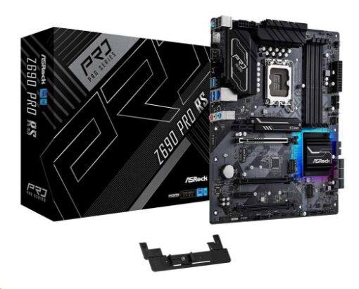 Obrázek ASRock MB Sc LGA1700 Z690 PRO RS, Intel Z690, 4xDDR4, 1xDP, 1xHDMI