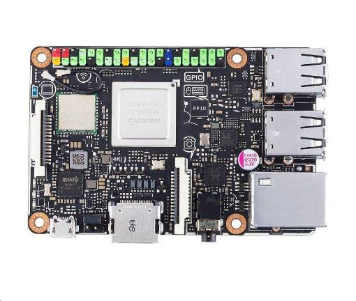 Obrázek ASUS MB Tinker Board S R2.0, RK3288, 2GB DDR3, VGA, 16GB eMMC, WiFi, 4xUSB 2.0