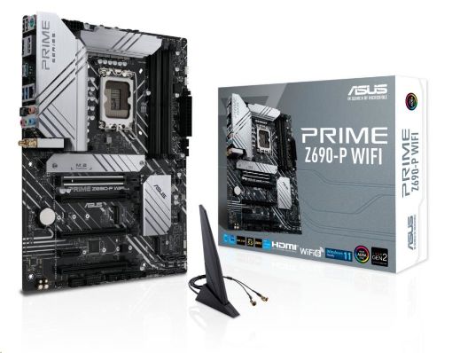 Obrázek ASUS MB Sc LGA1700 PRIME Z690-P WIFI, Intel Z690, 4xDDR5, 1xDP, 1xHDMI, WI-FI