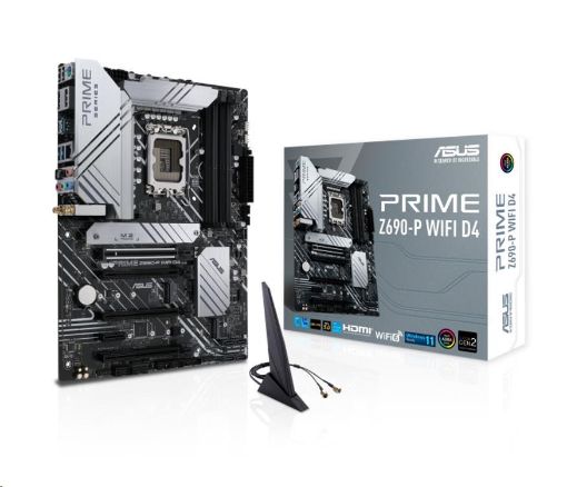 Obrázek ASUS MB Sc LGA1700 PRIME Z690-P WIFI DDR4, Intel Z690, 4xDDR4, 1xDP, 1xHDMI, WI-FI