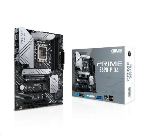 Obrázek ASUS MB Sc LGA1700 PRIME Z690-P DDR4, Intel Z690, 4xDDR4, 1xDP, 1xHDMI