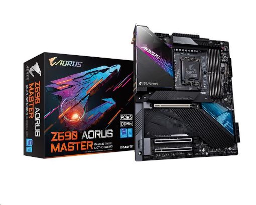 Obrázek GIGABYTE MB Sc LGA1700 Z690 AORUS MASTER, Intel Z690, 4xDDR5, 1xDP, WI-FI, E-ATX