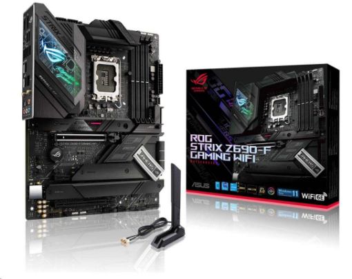 Obrázek ASUS MB Sc LGA1700 ROG STRIX Z690-F GAMING WIFI, Intel Z690, 4xDDR5, 1xDP, 1xHDMI, WI-FI