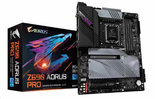 Obrázek GIGABYTE MB Sc LGA1700 Z690 AORUS PRO, Intel Z690, 4xDDR5, 1xDP, WI-FI