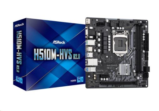 Obrázek ASRock MB Sc LGA1200 H510M-HVS R2.0, Intel H510, 2xDDR4, 1xHDMI, 1xVGA, mATX