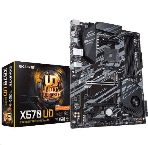Obrázek GIGABYTE MB Sc AM4 X570 UD, AMD X570, 4xDDR4, VGA