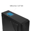 Obrázek CHIEFTEC skříň UC-03B-OP, mini-ITX, Black, bez zdroje