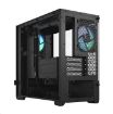 Obrázek FRACTAL DESIGN skříň Pop Mini Air RGB Black TG Clear Tint, 2x USB 3.0, bez zdroje, mATX