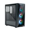 Obrázek Cooler Master case CMP 520, mini-ITX, bez zdroje, průhledná bočnice, černá