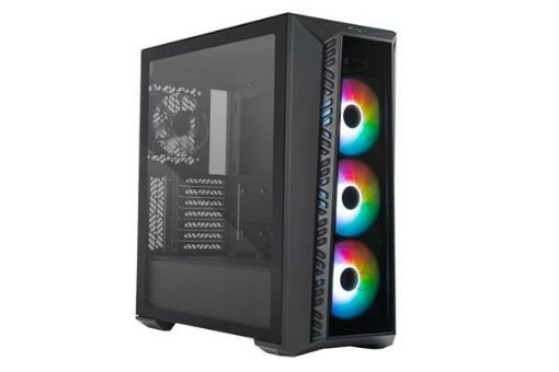 Obrázek Cooler Master case MasterBox 520, ATX, bez zdroje, průhledná bočnice, černá