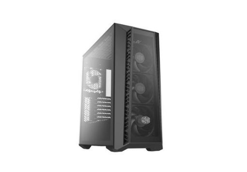 Obrázek Cooler Master case MasterBox 520 Mesh Blackout Edition, mini-ITX, bez zdroje, průhledná bočnice