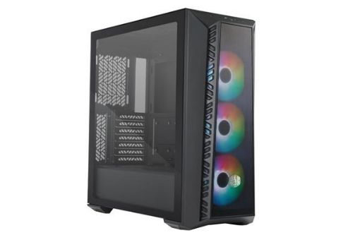 Obrázek Cooler Master case MasterBox 520 Mesh, ATX, bez zdroje, průhledná bočnice, černá