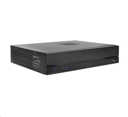 Obrázek CHIEFTEC skříň Compact Series/mini ITX, IX-06B-85W, Black, 85W adaptér