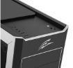 Obrázek EVOLVEO Ray 4 CR, case ATX, 3 x 120 mm PWM ventilátor, průhledná bočnice, černá