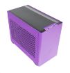 Obrázek Cooler Master case MasterBox NR200P Purple, mini-ITX, mini-DTX, fialová, bez zdroje