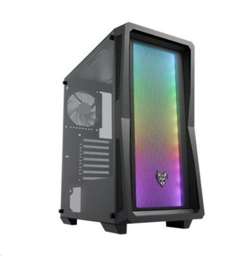 Obrázek Fortron skříň Midi Tower CMT212 Black, A.RGB light bar