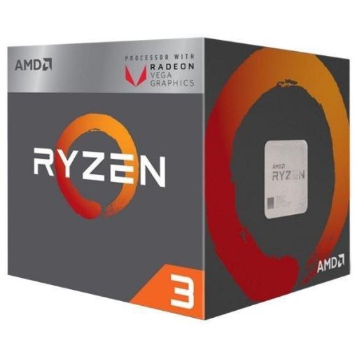 Obrázek CPU AMD RYZEN 3 4300G, 4-core, 3.8GHz, 4MB cache, 65W, socket AM4, BOX