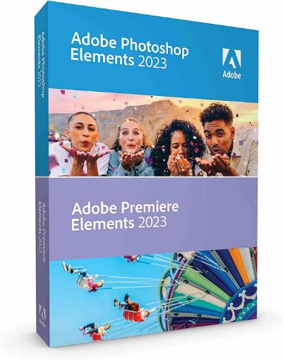 Obrázek Adobe Photoshop & Adobe Premiere Elements 2023 MP ENG UPG BOX