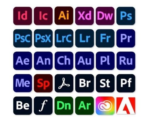 Obrázek Adobe Creative Cloud for teams All Apps MP ENG COM NEW 1 User, 12 Months, Level 4, 100+ Lic