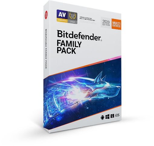 Obrázek Bitdefender Family pack - 15 zařízení na 1 rok - BOX